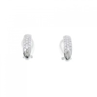 PT パヴェ ダイヤモンド イヤリング 1.00CT