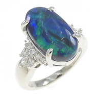 PT ブラックオパール リング 4.51CT