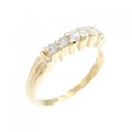 K18YG ダイヤモンド リング 0.17CT