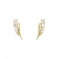 K18YG ダイヤモンド ピアス 0.50CT