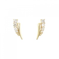K18YG ダイヤモンド ピアス 0.50CT