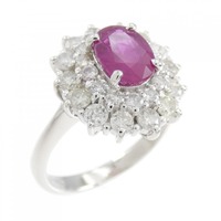PT ルビー リング 1.03CT