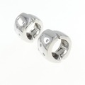 K18WG ダイヤモンド イヤリング 0.16CT