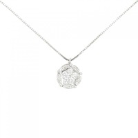 K18WG 2WAY ダイヤモンド ネックレス 0.50CT