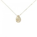 K18YG ダイヤモンド ネックレス 0.22CT