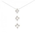 K18WG ダイヤモンド ネックレス 0.50CT