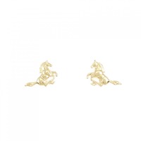 【新品】K18YG ホース ピアス