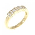 K18YG ダイヤモンド リング 0.30CT