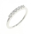 K18WG ダイヤモンド リング 0.20CT