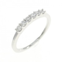 K18WG ダイヤモンド リング 0.20CT
