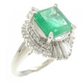 PT エメラルド リング 2.45CT