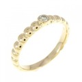 K18YG ダイヤモンド リング 0.093CT