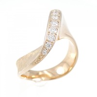 K18PG ダイヤモンド リング 0.23CT