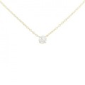 K18YG ダイヤモンド ネックレス 0.1CT