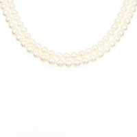シルバークラスプ アコヤパール ネックレス 6-6.5mm