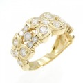 K18YG ダイヤモンド リング 1.03CT