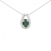 PT ガーネット ネックレス 1.24CT