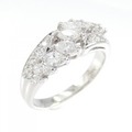 PT ダイヤモンド リング 0.74CT