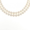 シルバークラスプ アコヤパール ネックレス 6-6.5mm
