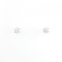 【新品】PT ダイヤモンド ピアス 0.319CT 0.317CT E SI2 VG