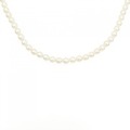 シルバークラスプ アコヤパール ネックレス 4-4.5mm