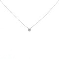 K18WG ダイヤモンド ネックレス 0.05CT
