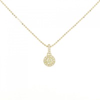 K18YG ダイヤモンド ネックレス 0.27CT