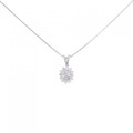 PT ピンクダイヤモンド ネックレス 0.07CT