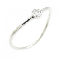 ティファニー ウェーブシングル ロウ リング