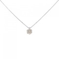 純PT/PT ソリティア ダイヤモンド ネックレス 0.512CT