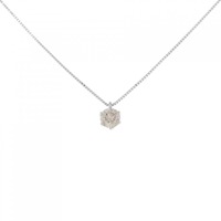 純PT/PT ソリティア ダイヤモンド ネックレス 0.512CT