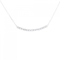 K18WG ダイヤモンド ネックレス 0.50CT
