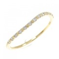 K18YG ダイヤモンド リング 0.05CT