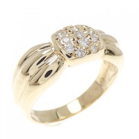 K18YG ダイヤモンド リング 0.12CT
