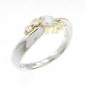 PT/K18YG ダイヤモンド リング 0.30CT