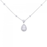 サ バース ダイヤモンド ネックレス 1.06CT D VS1