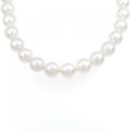 シルバークラスプ アコヤパール ネックレス 9-9.5mm