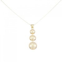 18KTYG/K18YG ネックレス