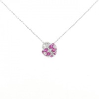 K10WG テントウムシ ルビー ネックレス