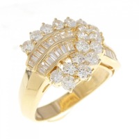 K18YG ダイヤモンド リング 1.67CT