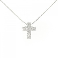 PT クロス ダイヤモンド ネックレス 0.27CT