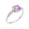PT サファイヤ リング 0.81CT 拡散処理未検査