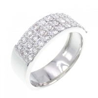 PT パヴェ ダイヤモンド リング 1.00CT