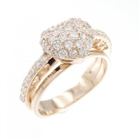 ポンテヴェキオ ハート ダイヤモンド リング 0.51CT