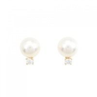 K18YG アコヤパール ピアス 8.2mm