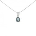 PT アレキサンドライト ネックレス 0.85CT