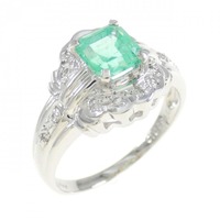 PT エメラルド リング 0.76CT