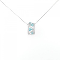 PT フラワー トルマリン ネックレス 0.30CT