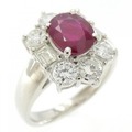 PT ルビー リング 1.06CT