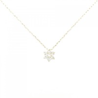 【リメイク】K18YG ダイヤモンド ネックレス 0.15CT